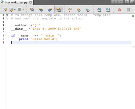 使用 NetBeans IDE 开发 Python 应用程序