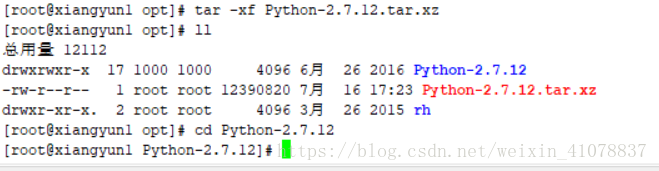 Centos6.8安装python环境